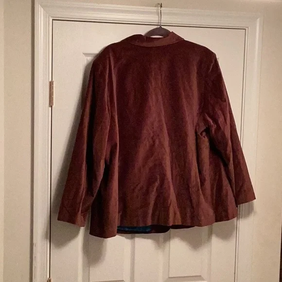 Brand New D & Co Brown Blazer…size 2X - Picture 2 of 4